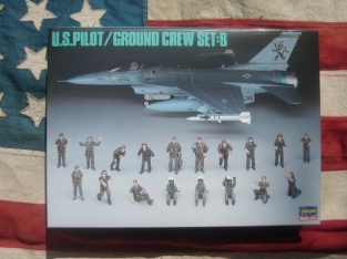 Hasegawa 36005 U.S.Pilot / Ground crew set: B